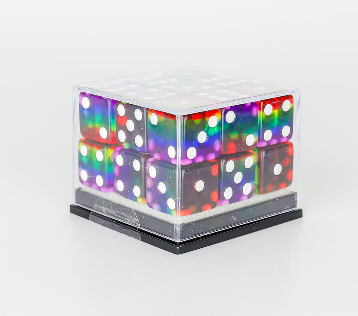 Sirius Dice - Rainbow D6 Dice Set 12mm
