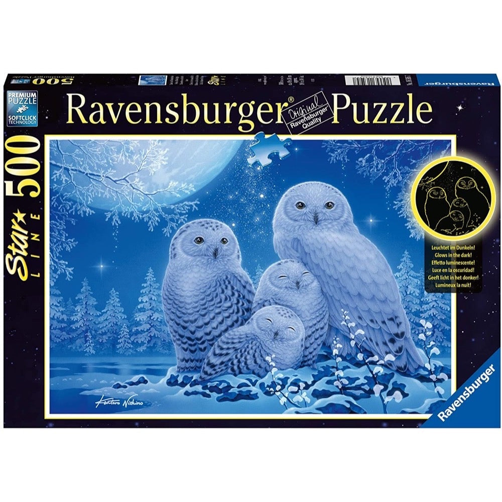 Ravensburger - Owls In The Moonlight - 500 Piece Jigsaw
