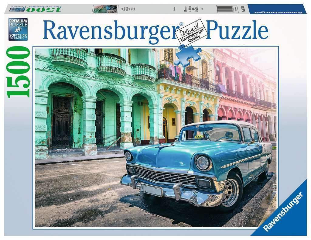 Ravensburger - Cars of Cuba 1500 Piece Jigsaw - Good Games