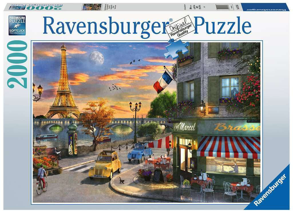 Ravensburger - Paris Sunset 2000 Piece Jigsaw - Good Games