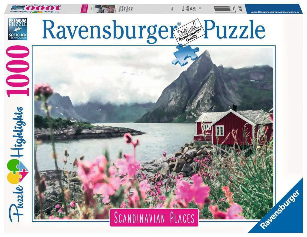Ravensburger - Lofoten Norway Puzzle 1000 Piece Jigsaw - Good Games