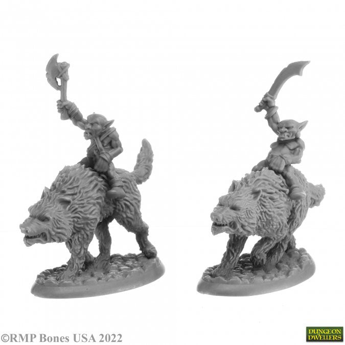 Reaper Dungeon Dwellers - Goblin Wolfriders (2) - Good Games
