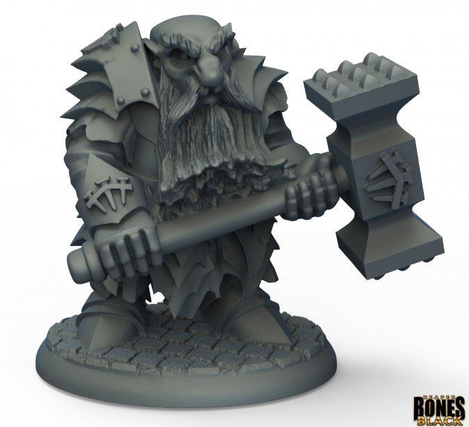 Reaper Bones Dark Dwarf Pounder - Good Games