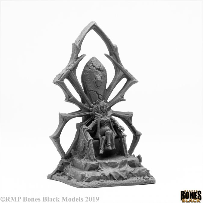 Reaper Bones Dark Elf Queen On Throne - Good Games