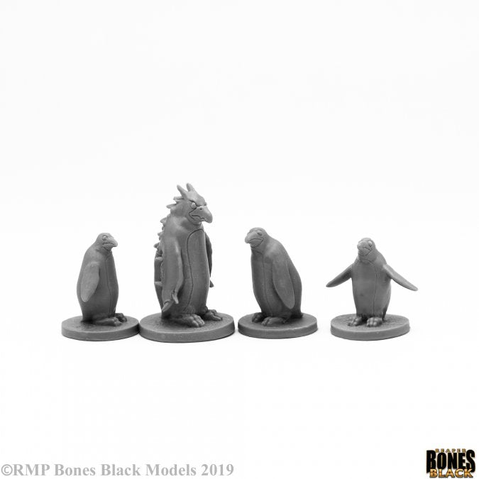 Reaper Bones Penguin Attack Pack - 4 - Good Games