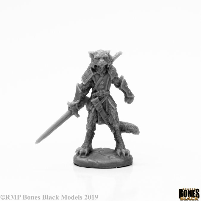 Reaper Bones Catfolk Warrior - Good Games