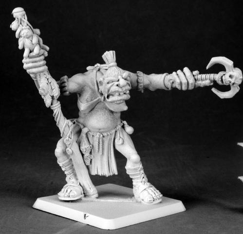 Reaper Bones Dorella Kreeg Ogre Shaman - Good Games