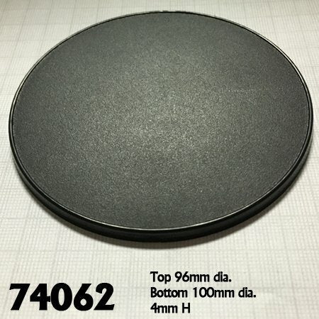 Reaper: Bases: 100mm Round Gaming Base (4) - Good Games