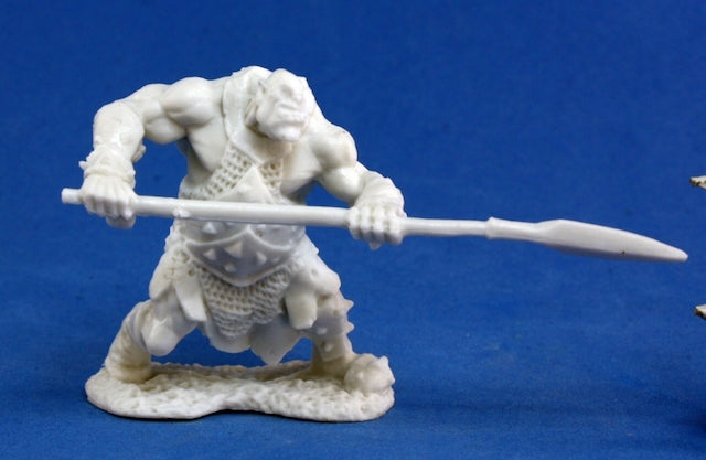Reaper Bones Orc Hunter - Spear