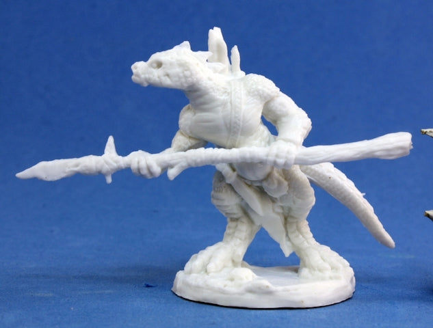 Reaper Bones Lizard Spearman - Good Games