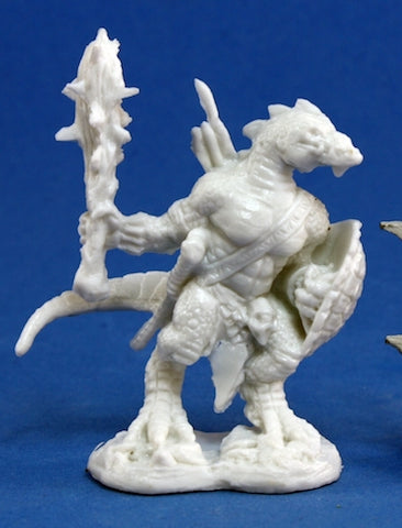 Reaper Bones Lizardman Warrior - Good Games