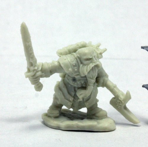 Reaper Bones Durgam Deepmug Dwarf Hero