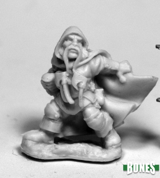 Reaper Bones Klaus Copperthumb Dwarf Thief