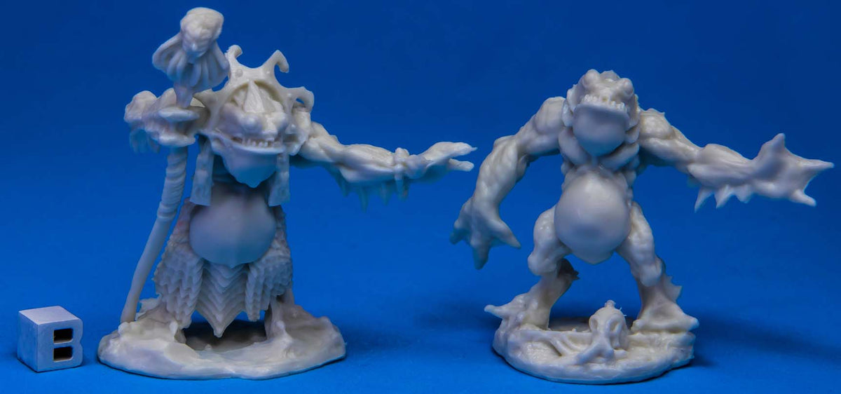 Reaper Bones Deep One Priest And Servitor - 2