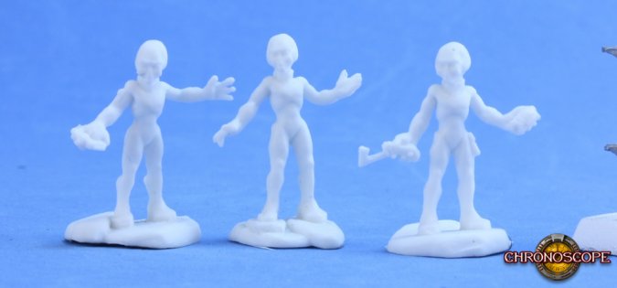Reaper Bones Gray Alien Warriors