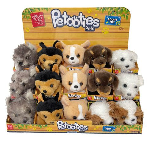 Petooties - 4 Dogs Mini Plush