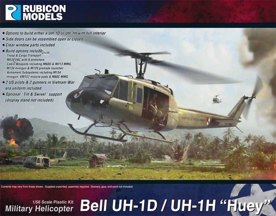 Rubicon Models Bell UH1D / UH1H Huey - Good Games