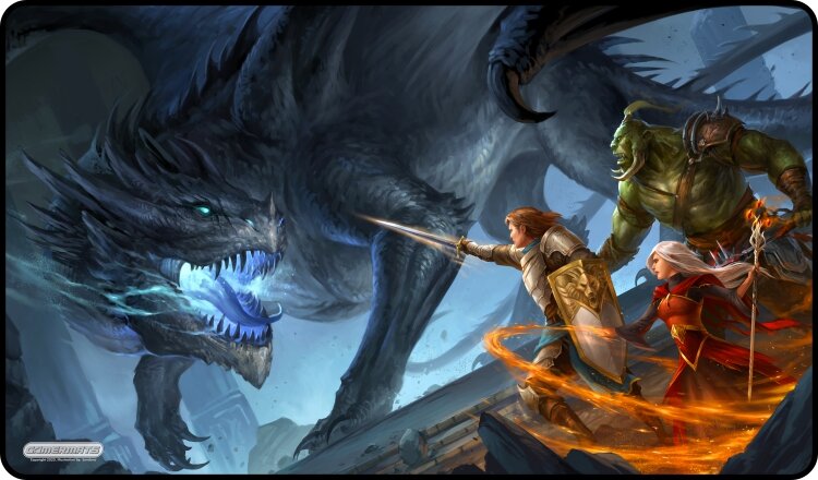 Gamermats - Raiding Party TCG Sized Playmat - Good Games