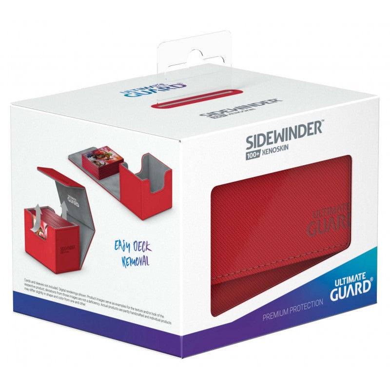 Ultimate Guard - Sidewinder 100+ Standard Size Xenoskin Red - Good Games