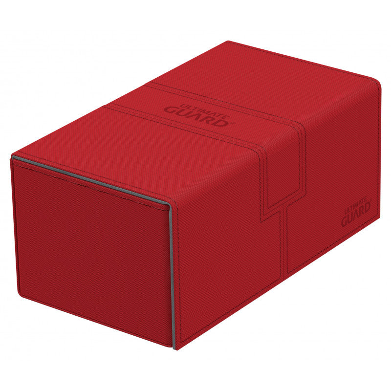 Ultimate Guard - Twin Flip N Tray Deck Case 200+ Standard Size Xenoskin Red