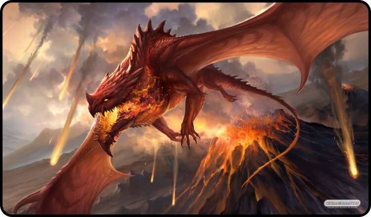 Gamermats - The Mountain Guardian - Playmat - Good Games