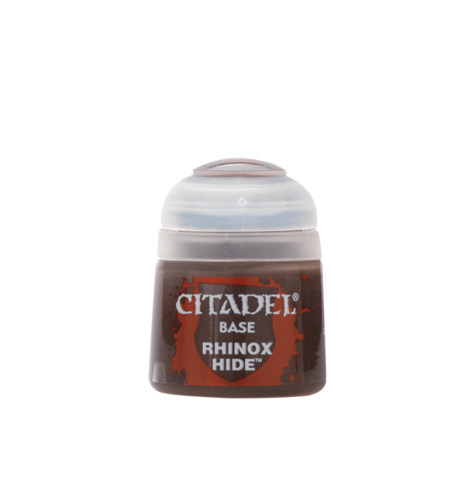 Citadel Base Paint - Rhinox Hide 12ml (21-22) - Good Games