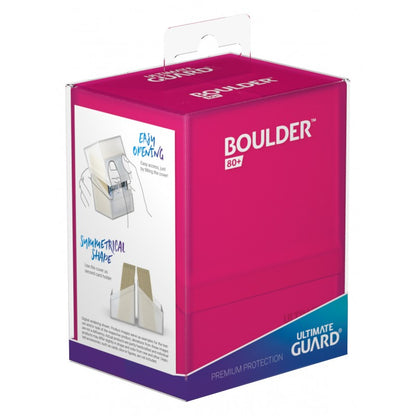 Ultimate Guard - Boulder Deck Case 80+ Standard Size Rhodonite - Good Games