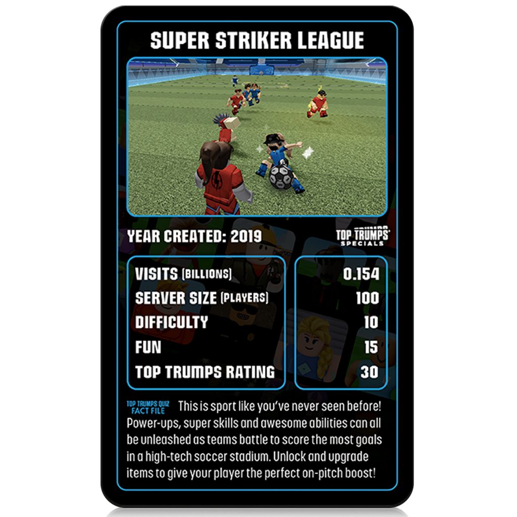 Top Trumps The Independant and Unofficial Guide to Roblox