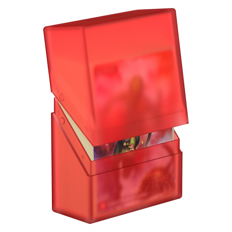 Ultimate Guard - Boulder Deck Case 40+ Standard Size Ruby - Good Games