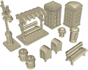 Victorian Street Scenery - Good Games