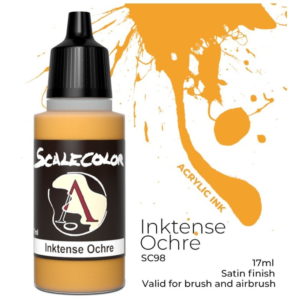 Scale 75 - Scalecolor Inktense Ochre (17ml) SC-98 Acrylic Paint