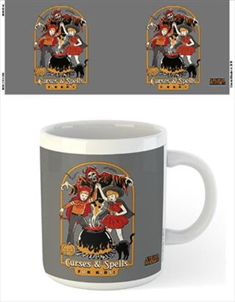 Steven Rhodes - Curses and Spells for Kids Mug - Good Games