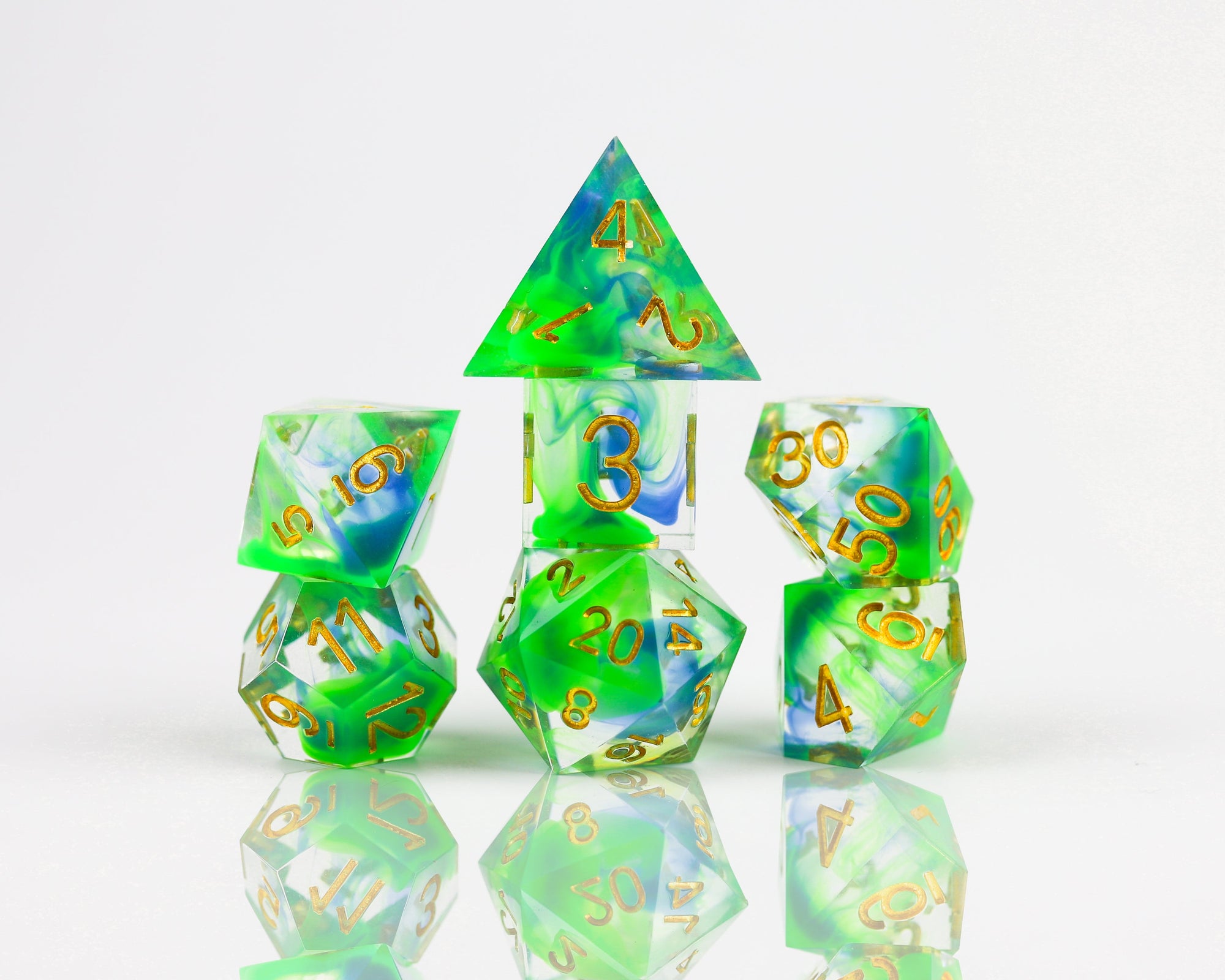 Sirius Dice - Sharp Cyprus Dice set 7 - Good Games
