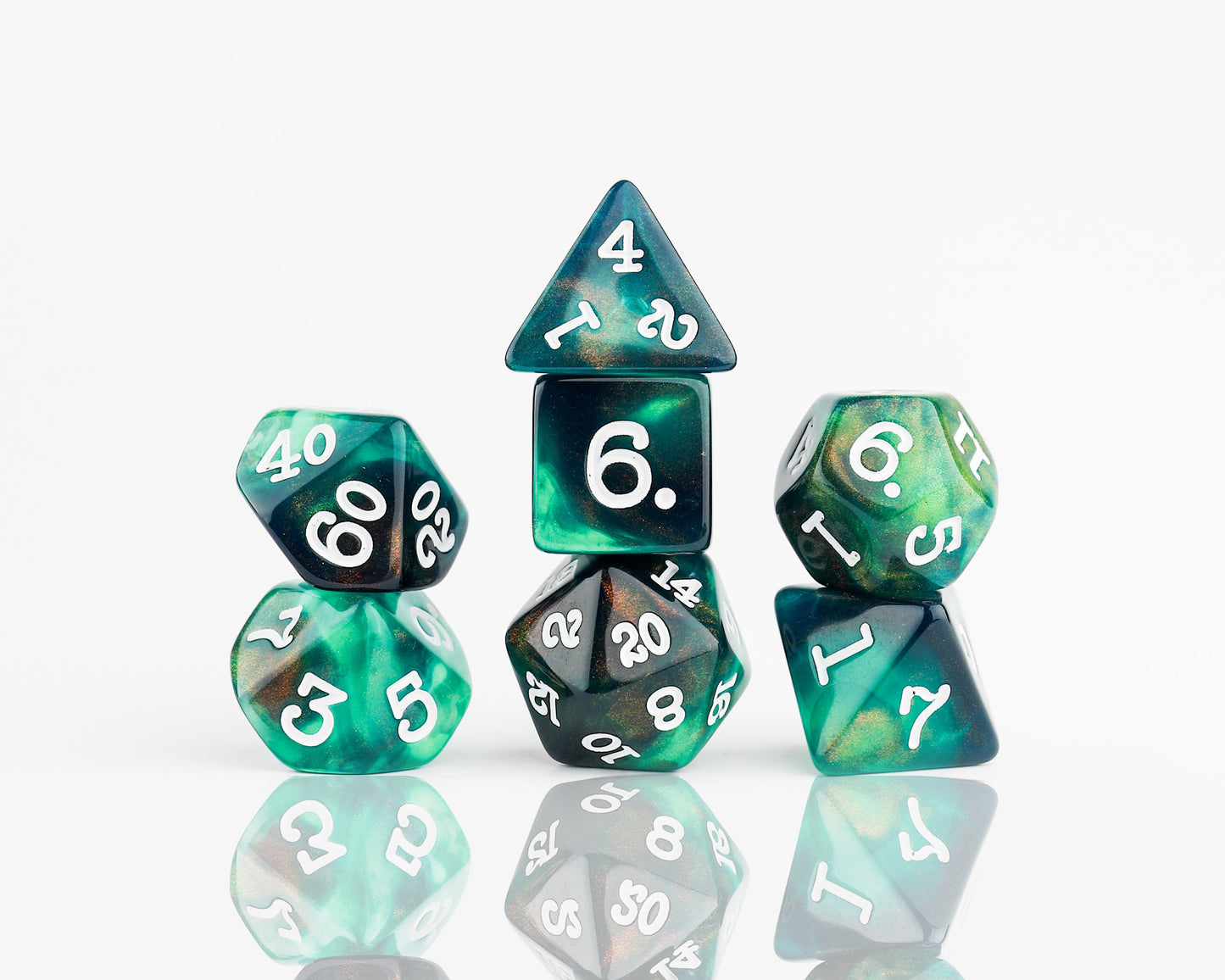 Sirius Dice - Seamoss Dice Set 7 - Good Games