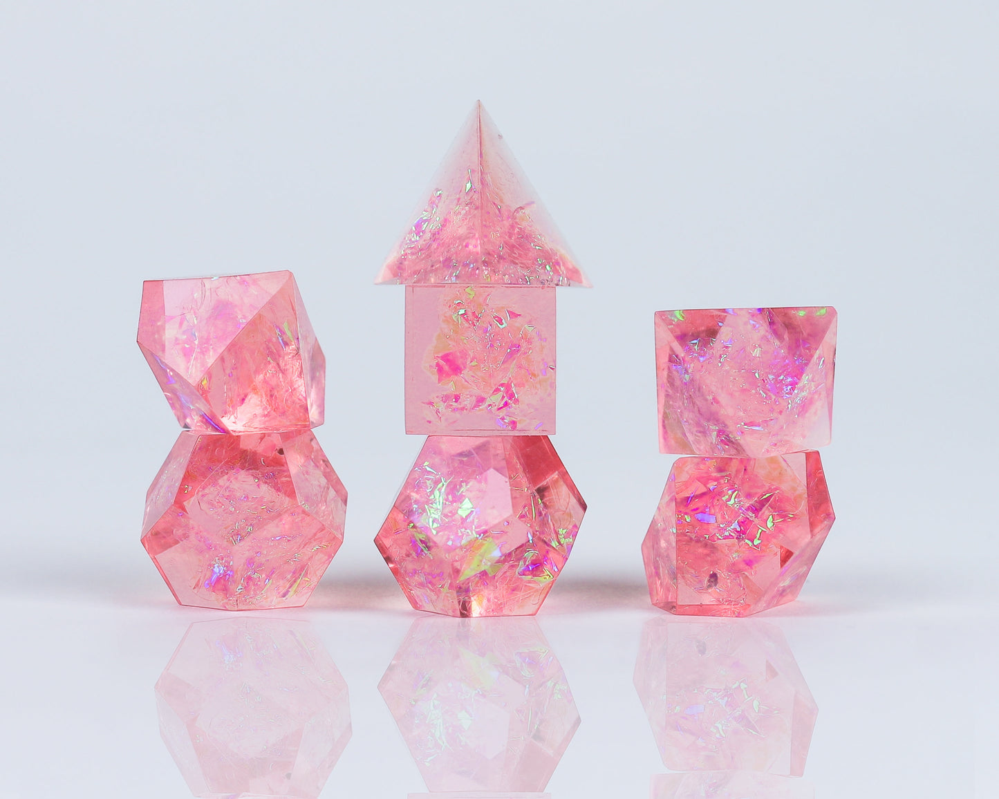 Sirius Dice - Pink Cloak & Dagger Dice Set - Good Games