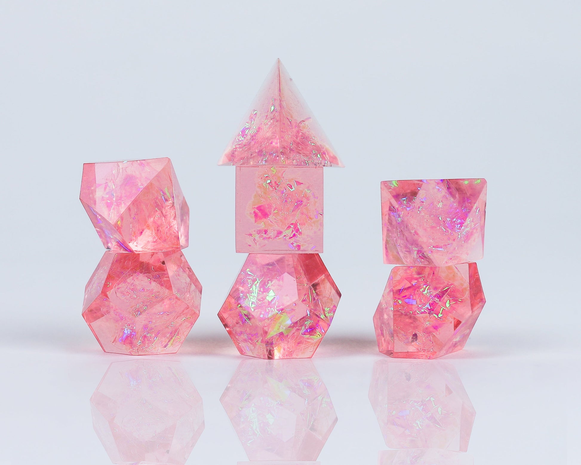 Sirius Dice - Pink Cloak & Dagger Dice Set - Good Games