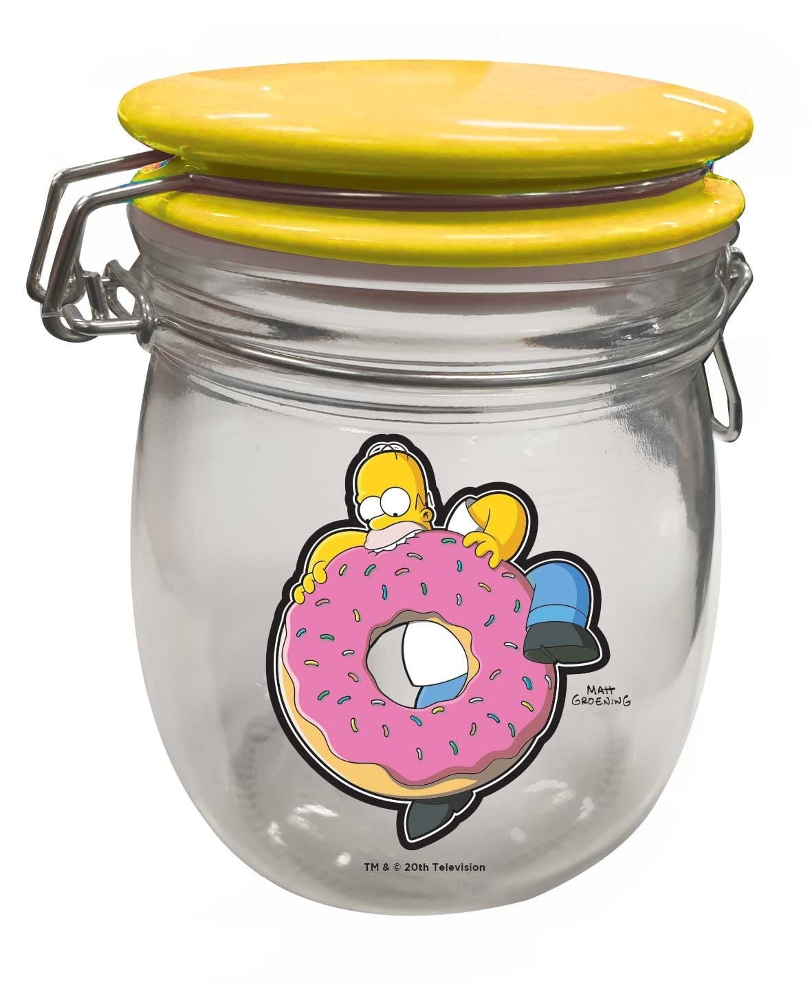 The Simpsons Glass Cannister Homer - Good Games