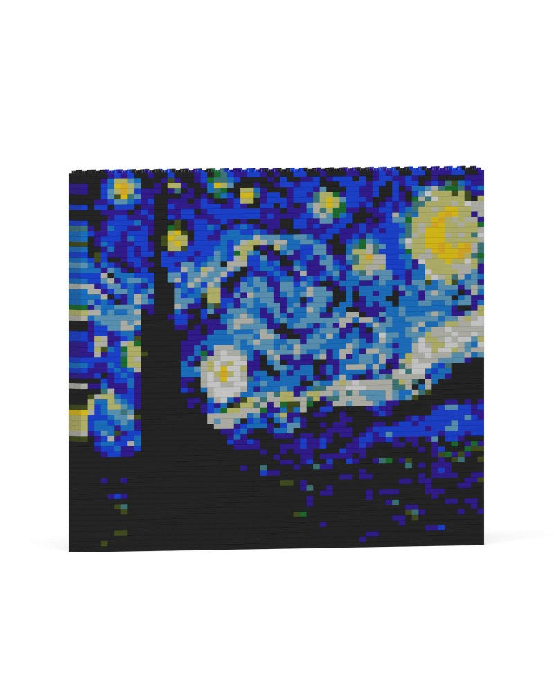 Jekca - The Starry Night Brick Painting 01S - Good Games