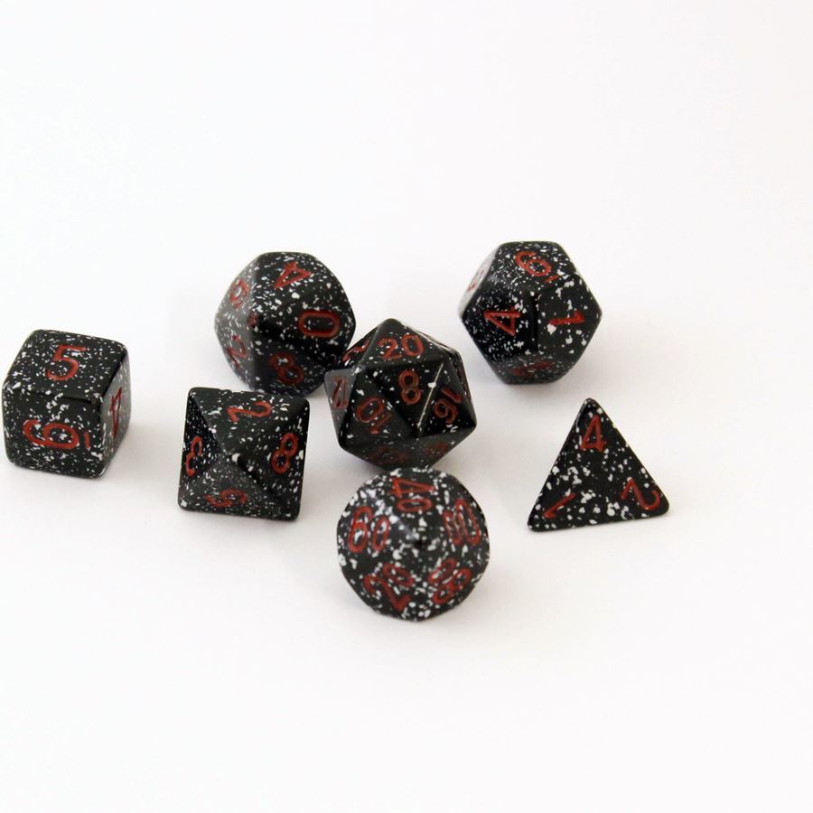 Chessex - Speckled Polyhedral 7-Die Set - Space (CHX25308) - Good Games