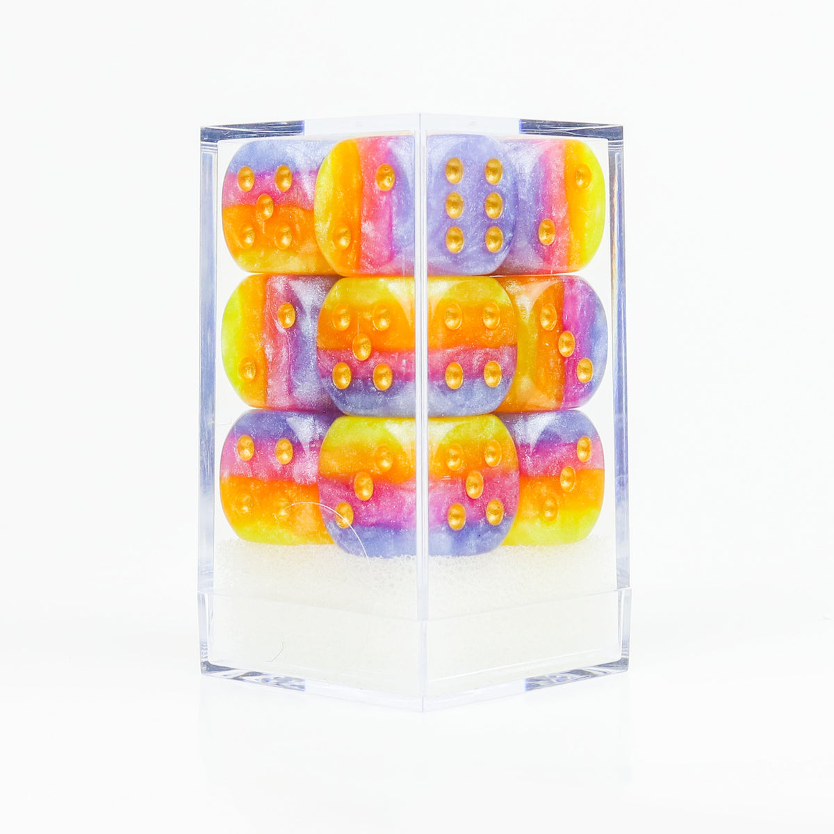 Sirius Dice - Tahitian Sunset D6 Dice Set 16mm