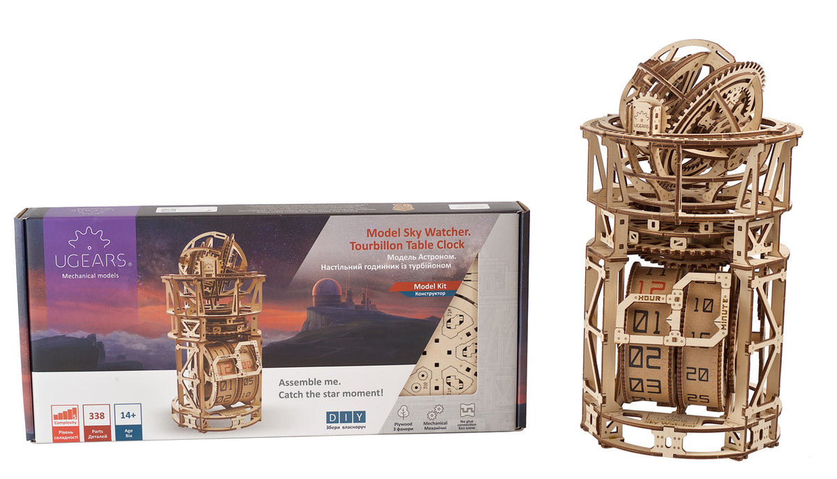 Ugears - Skywatcher Tourbillon Table Clock - Good Games