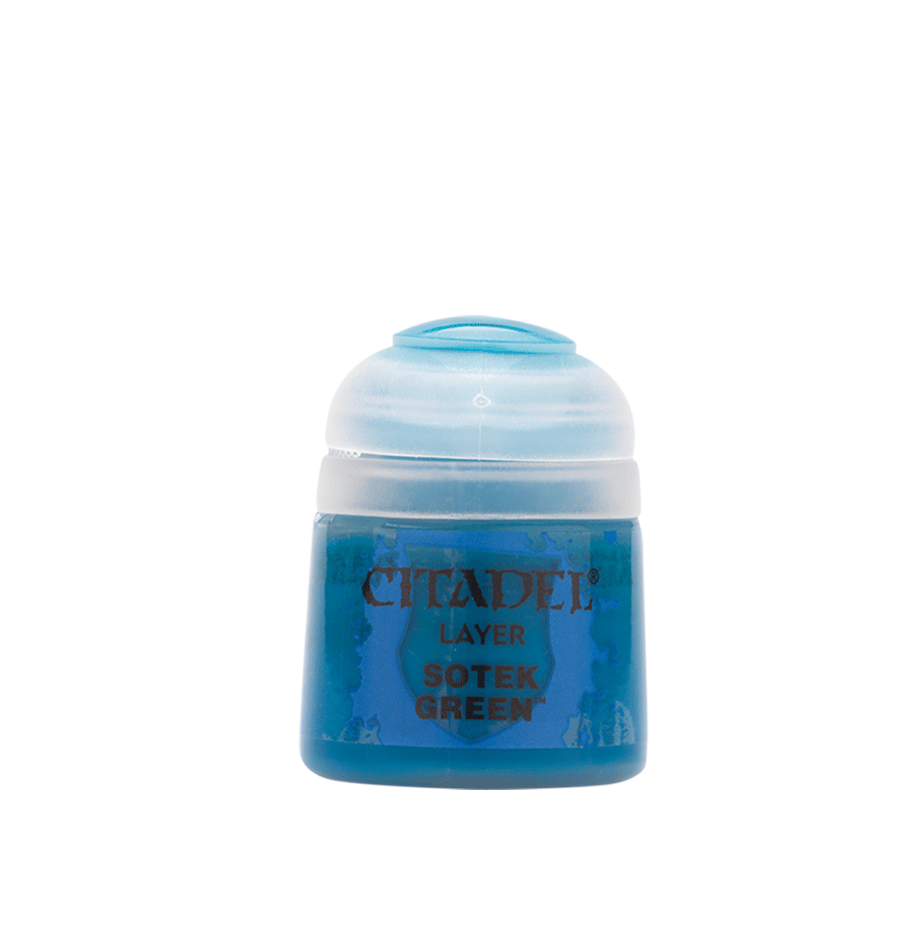 Citadel Layer Paint - Sotek Green 12ml (22-19)