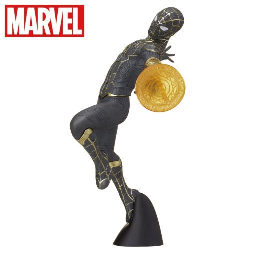 Spider-Man Black & Gold Suit With Magic Web Shooter - Good Games