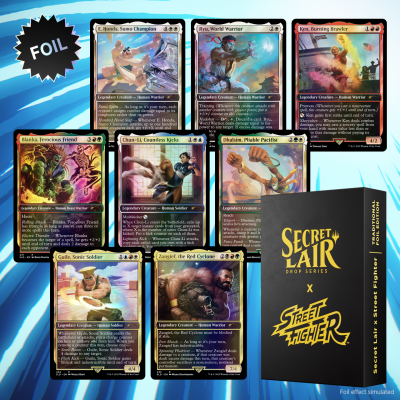 Magic: The Gathering - Secret Lair Drop - Secret Lair x Street Fighter Foil Edition - Good Games
