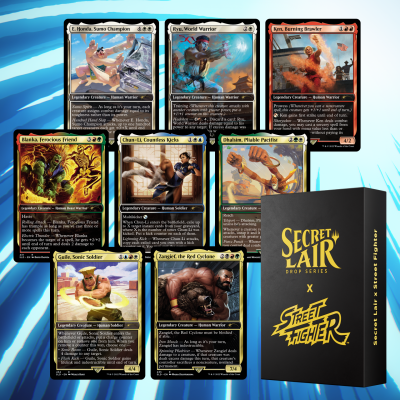 Magic: The Gathering - Secret Lair Drop - Secret Lair x Street Fighter - Good Games
