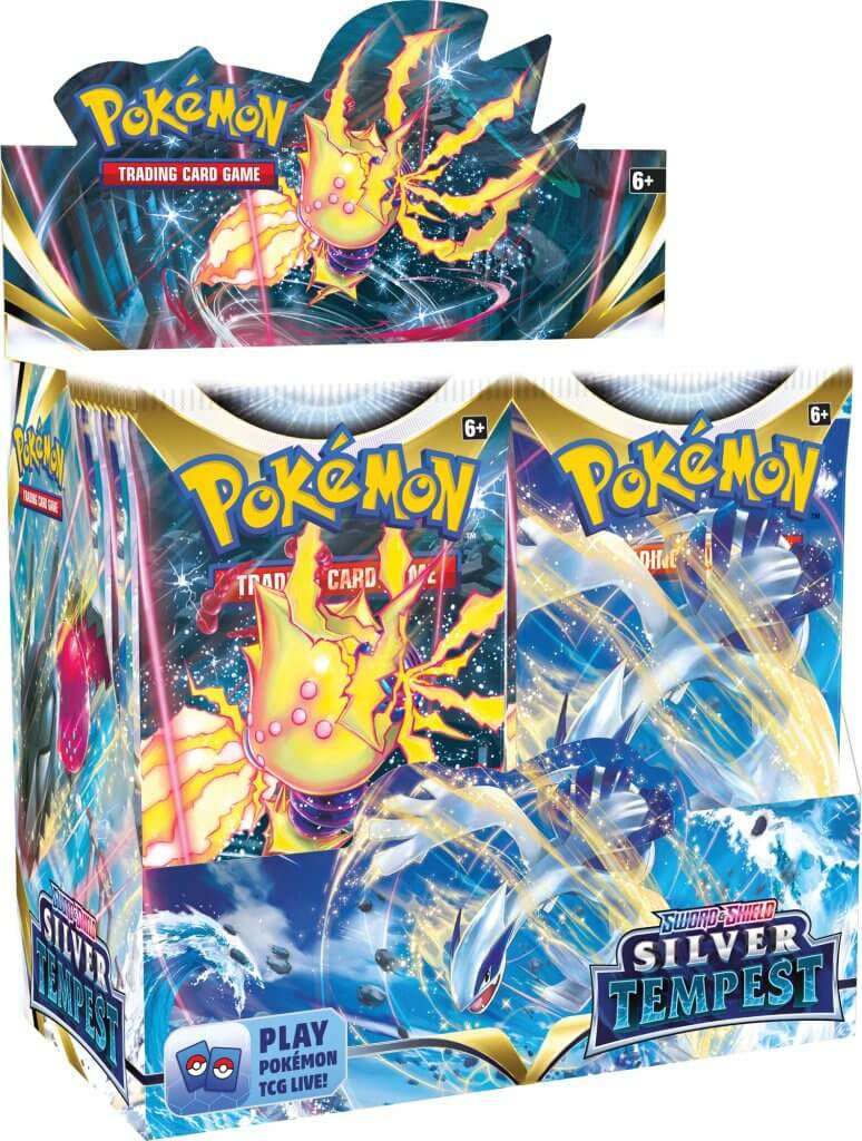 Pokemon TCG - Sword &amp; Shield - Silver Tempest Booster Box
