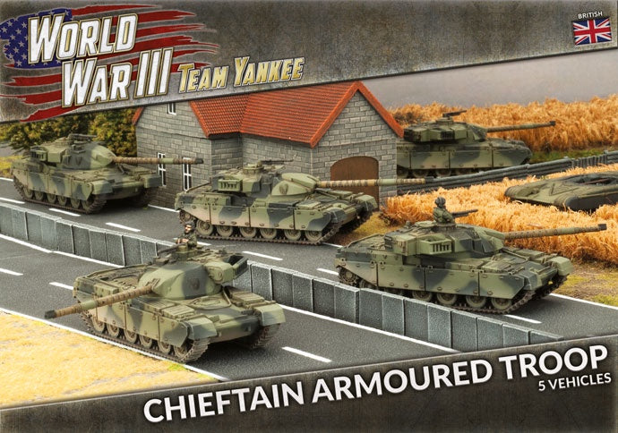 Chieftan Armoured Troop (Plastic) - Good Games