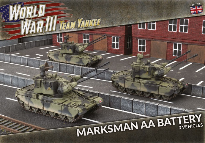 WWIII: British: Chieftain Marksman AA Battery (x3) - Good Games