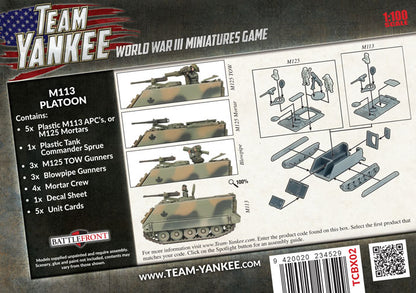 WWIII: NATO: M113 Platoon (x5 Plastic) - Good Games