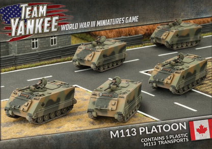 WWIII: NATO: M113 Platoon (x5 Plastic) - Good Games